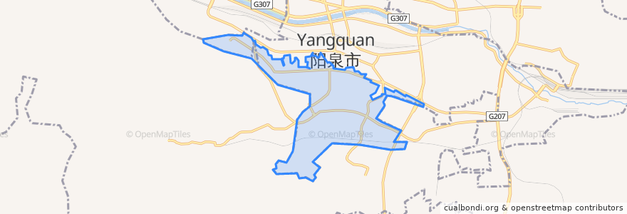 Mapa de ubicacion de 南山路街道.