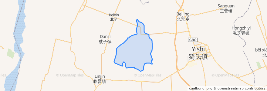 Mapa de ubicacion de 卓里工贸区.