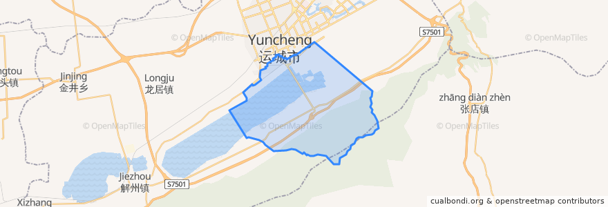 Mapa de ubicacion de 南城街道.