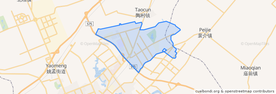 Mapa de ubicacion de 运城市空港经济开发区.