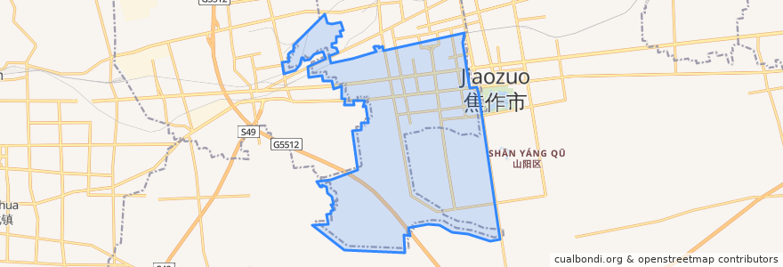 Mapa de ubicacion de 王褚街道.