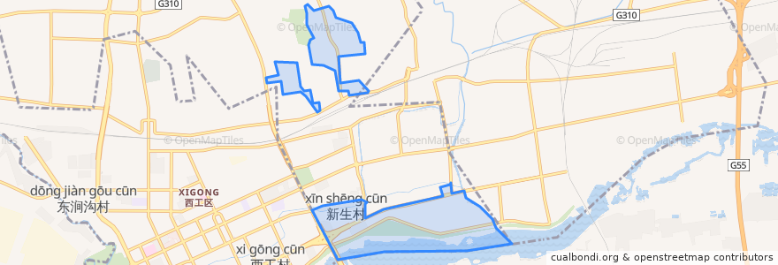 Mapa de ubicacion de 翠云峰街道.