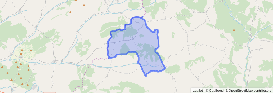 Mapa de ubicacion de Alcubilla de Avellaneda.