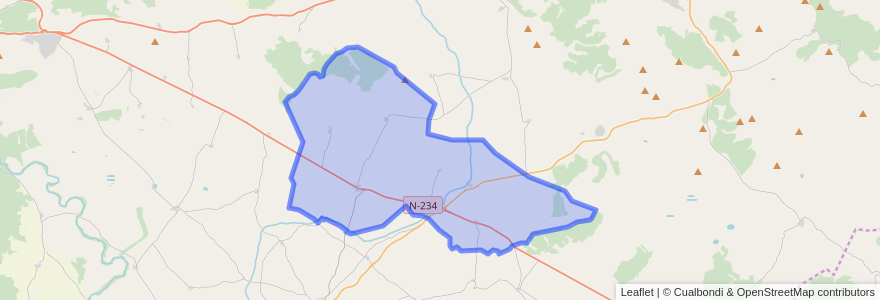 Mapa de ubicacion de Almenar de Soria.