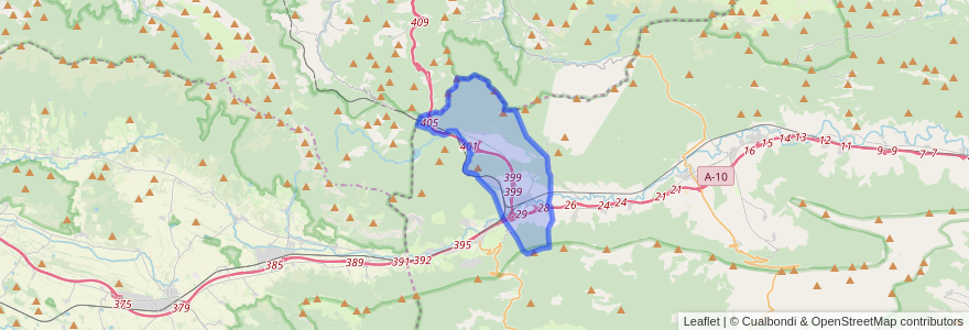 Mapa de ubicacion de Altsasu/Alsasua.