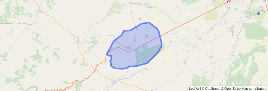 Mapa de ubicacion de Balazote.