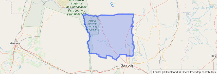 Mapa de ubicacion de Belgrano.