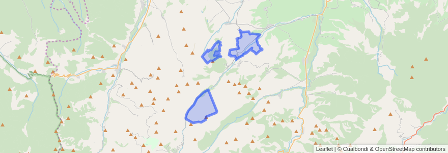 Mapa de ubicacion de Berceo.