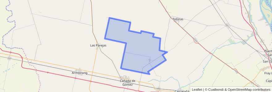 Mapa de ubicacion de Municipio de Bustinza.