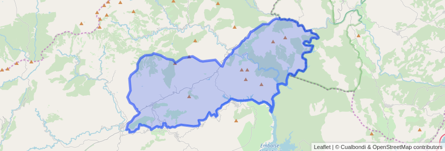 Mapa de ubicacion de Caminomorisco.