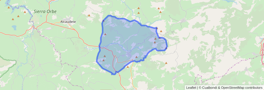 Mapa de ubicacion de Castillo de Locubín.