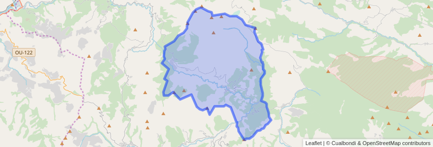 Mapa de ubicacion de Castrillo de Cabrera.