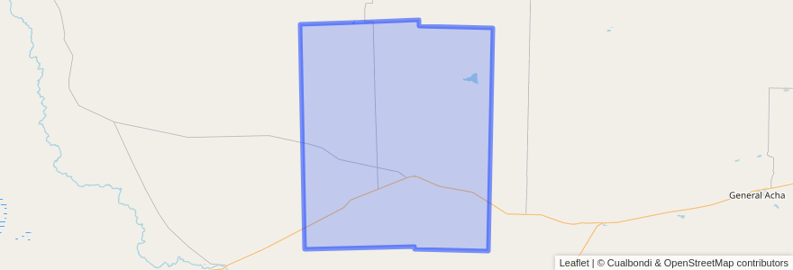 Mapa de ubicacion de Comisión de Fomento de Chacharramendi.