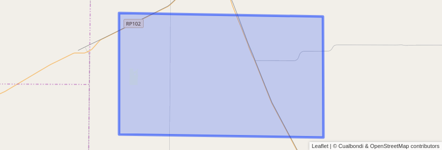 Mapa de ubicacion de Comisión de Fomento de Dorila.