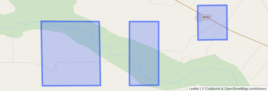 Mapa de ubicacion de Comisión de Fomento de Koluel Kaike.