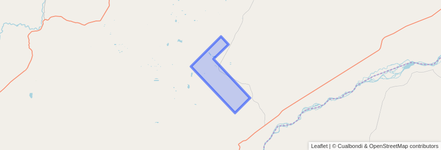 Mapa de ubicacion de Comisión de Fomento de Santo Tomás.