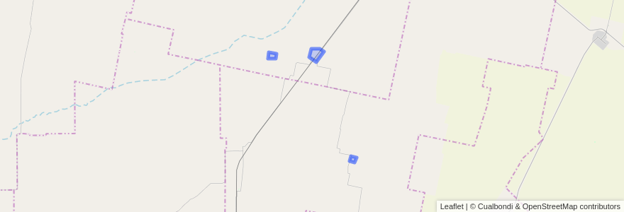 Mapa de ubicacion de Comuna de Maquinista Gallini.