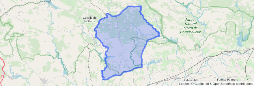 Mapa de ubicacion de Constantina.