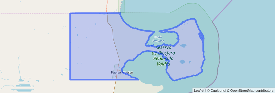 Mapa de ubicacion de Departamento Biedma.