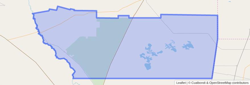 Mapa de ubicacion de Departamento Juan Felipe Ibarra.