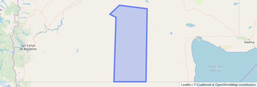 Mapa de ubicacion de Departamento Nueve de Julio.
