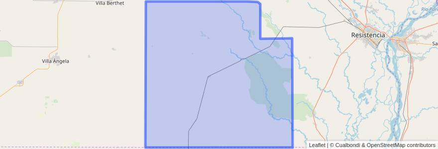 Mapa de ubicacion de Departamento Tapenagá.