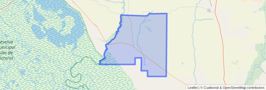 Mapa de ubicacion de Distrito Costa de Nogoyá.