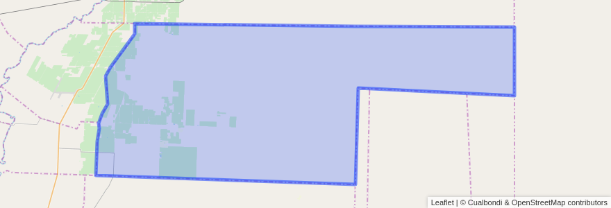 Mapa de ubicacion de Distrito El Divisadero.