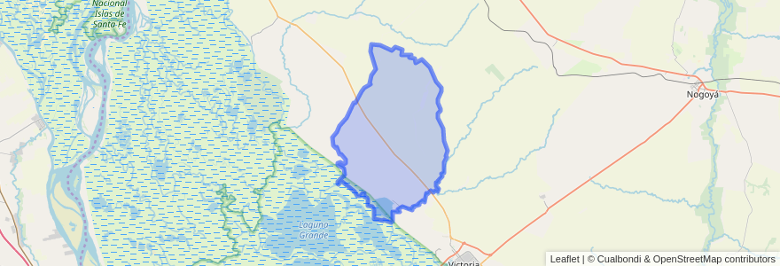 Mapa de ubicacion de Distrito Pajonal.