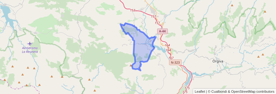 Mapa de ubicacion de El Valle.