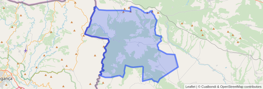 Mapa de ubicacion de Figueruela de Arriba.