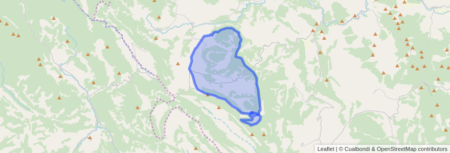 Mapa de ubicacion de Frías de Albarracín.