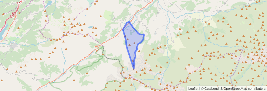 Mapa de ubicacion de Gil García.