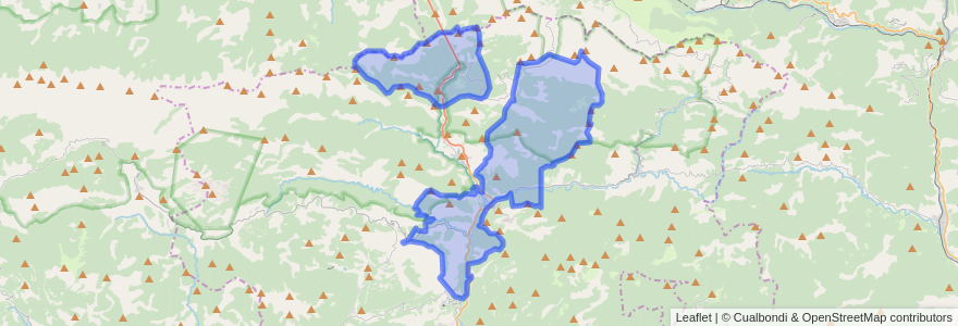 Mapa de ubicacion de Guardiola de Berguedà.