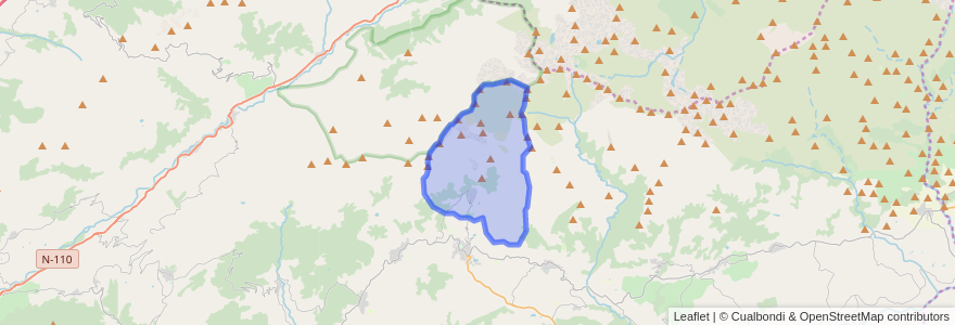 Mapa de ubicacion de Guijo de Santa Bárbara.