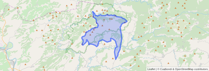 Mapa de ubicacion de la Morera de Montsant.