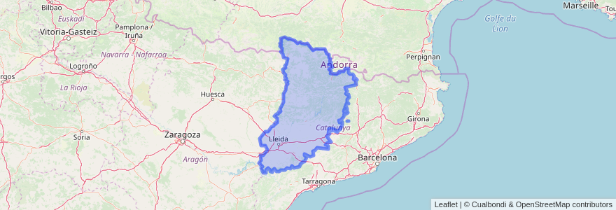 Mapa de ubicacion de 레리다.