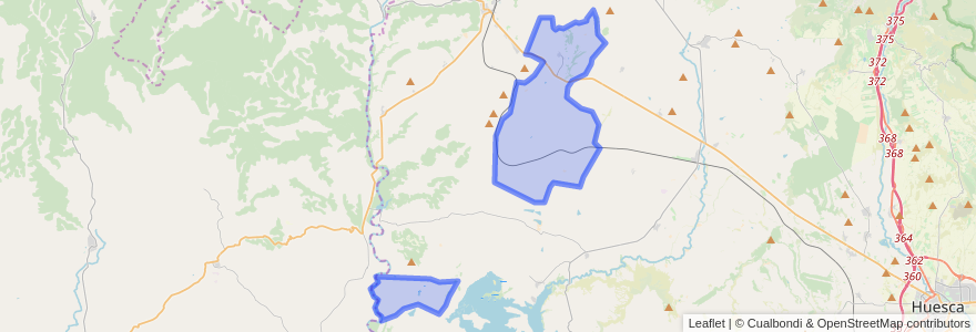 Mapa de ubicacion de Loscorrales/Os Corrals.