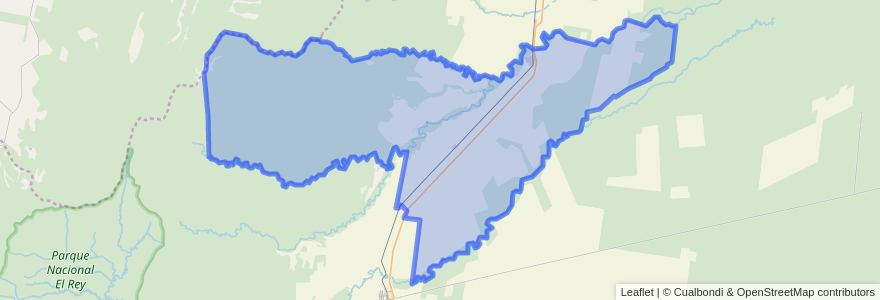 Mapa de ubicacion de Municipio de Apolinario Saravia.