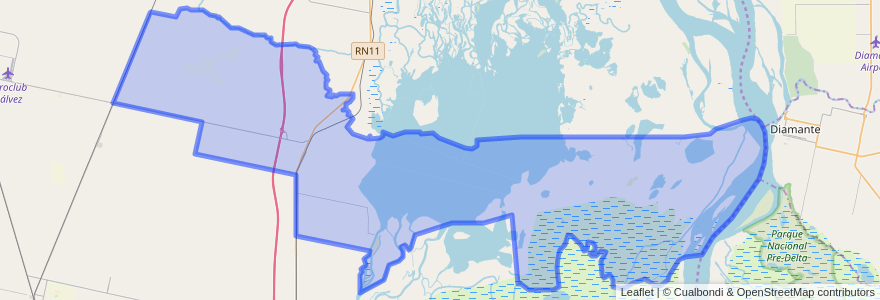 Mapa de ubicacion de Municipio de Arocena.