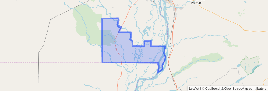 Mapa de ubicacion de Municipio de Basail.