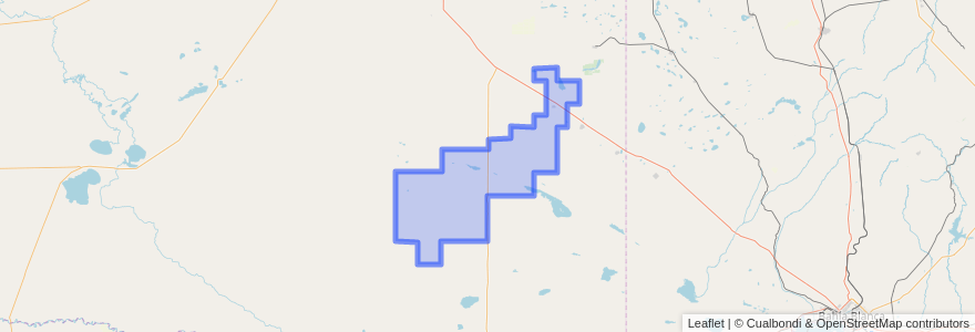 Mapa de ubicacion de Municipio de Bernasconi.