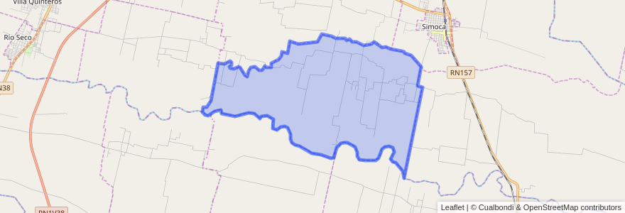 Mapa de ubicacion de Municipio de Buena Vista.