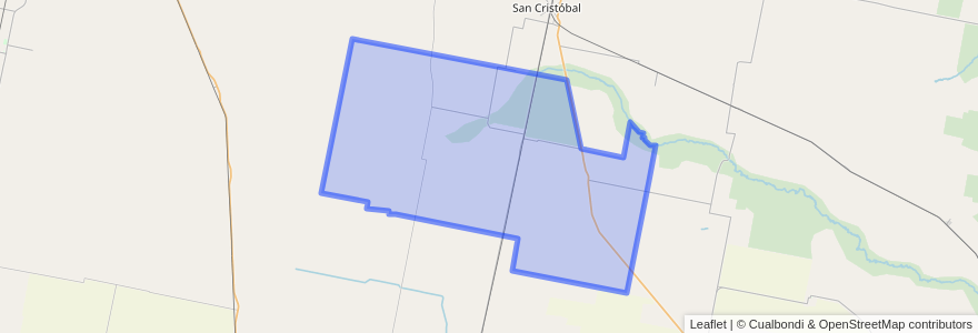 Mapa de ubicacion de Municipio de Capivara.