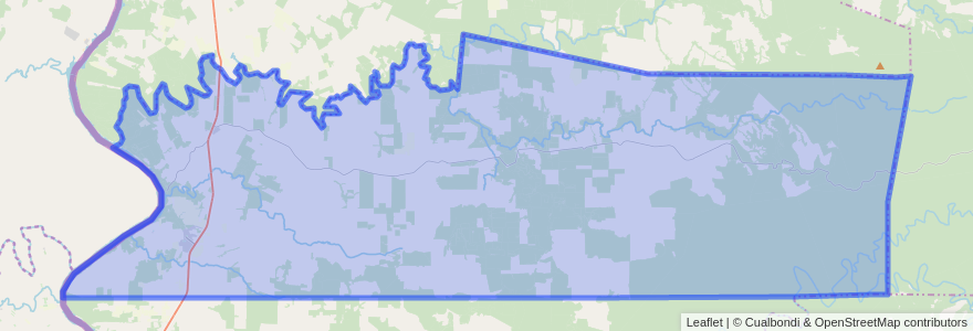 Mapa de ubicacion de Municipio de Colonia Delicia.