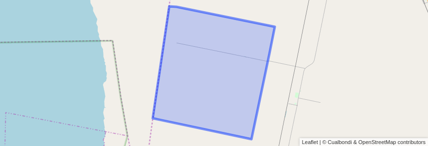 Mapa de ubicacion de Municipio de Colonia Rosa.