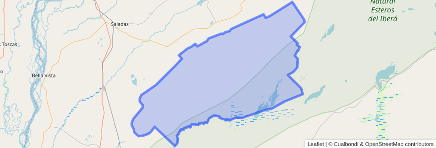 Mapa de ubicacion de Municipio de Concepción.