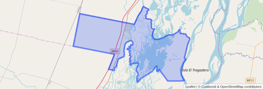 Mapa de ubicacion de Municipio de Desvío Arijón.