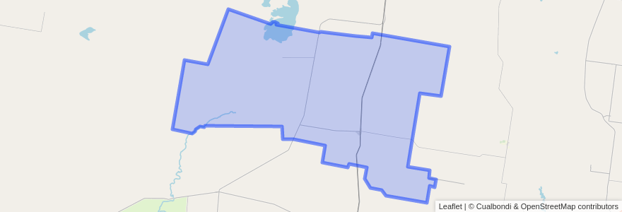 Mapa de ubicacion de Municipio de Garabato.