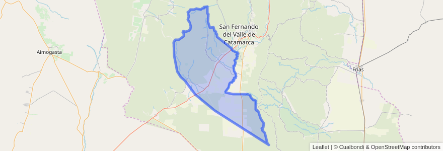 Mapa de ubicacion de Municipio de Huillapima.